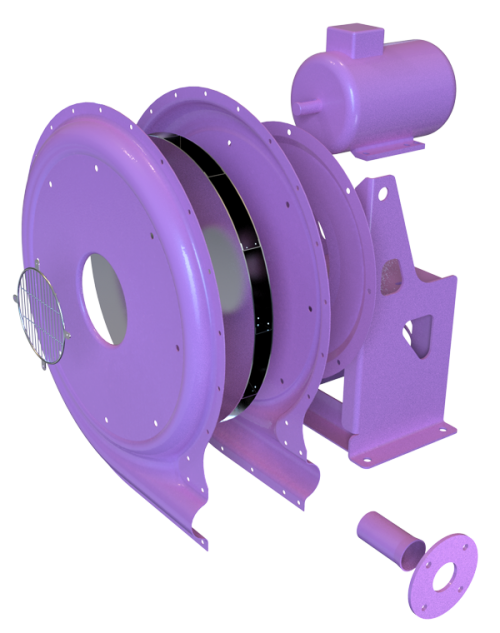 Blue 150 MVZ Multi Vane Fan